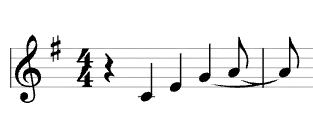 MIDI Melody Notation Logo